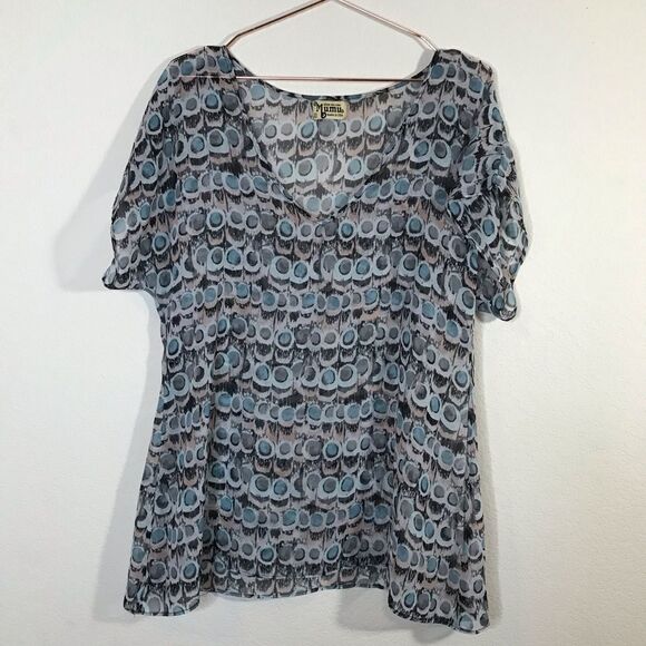 Show me your mumu sheer blouse - Picture 1 of 6